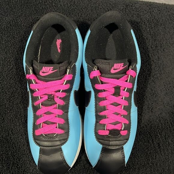 🔥🔥 NIKE CORTEZ Basic Leather “South Beach” 2018 Rare BV2527-400Men Sz 9 - EUC - Picture 6 of 14